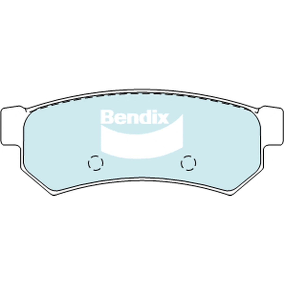 Bendix General CT Brake Pad Set Rear DB2056 GCT
