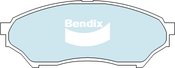 Bendix Heavy Duty Brake Pad Set Front DB2058 HD