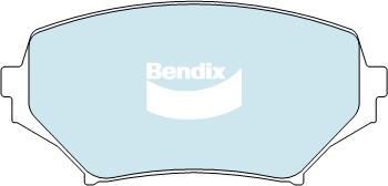 Bendix General CT Brake Pad Set Front DB2063 GCT