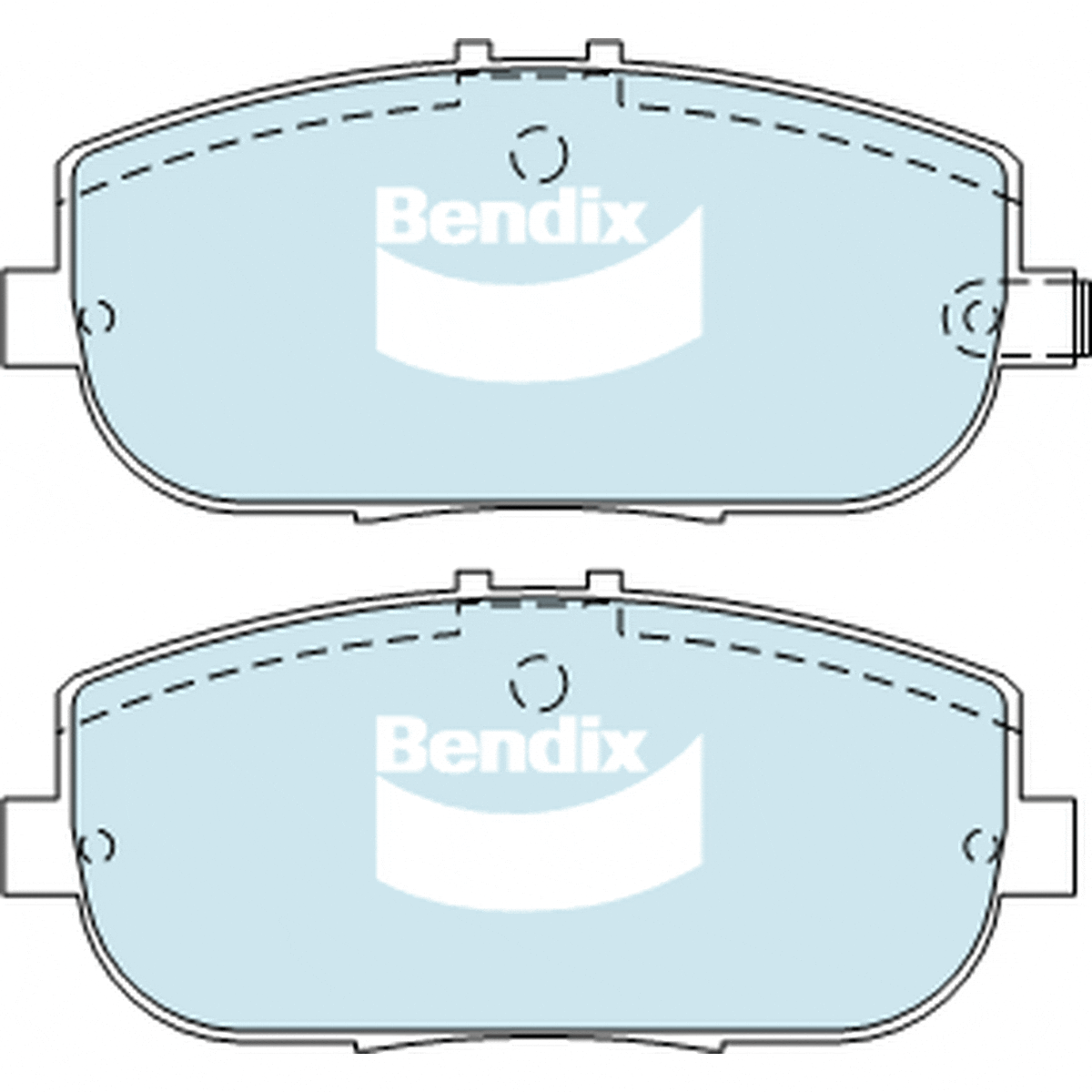 Bendix Ultimate Brake Pad Set Rear DB2064 ULT