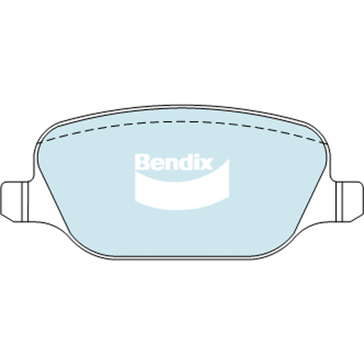 Bendix General CT Brake Pad Set Rear DB2068 GCT