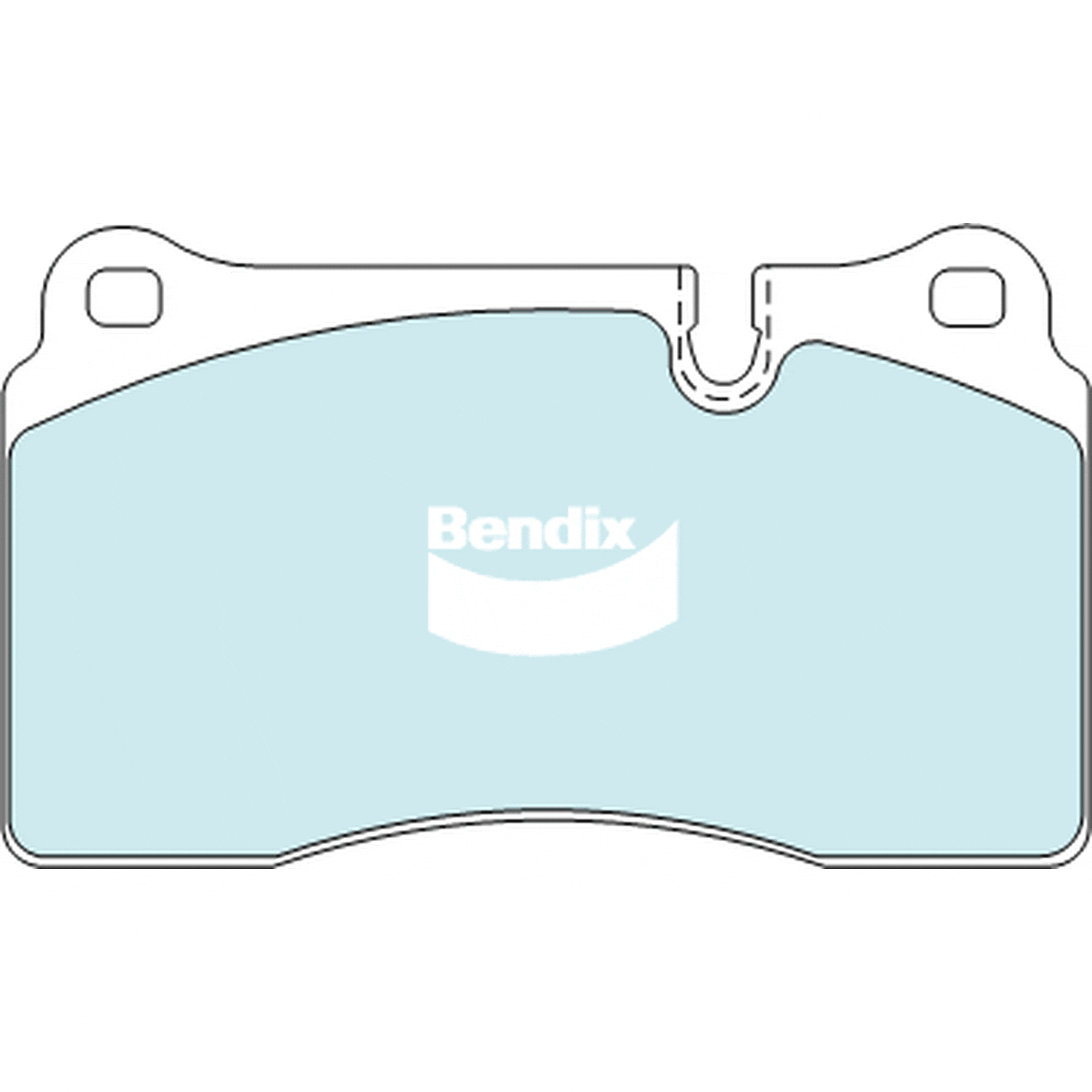 Bendix Heavy Duty Brake Pad Set Front DB2073 HD