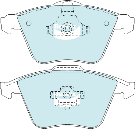Bendix Ultimate Brake Pad Set Front DB2176 ULT