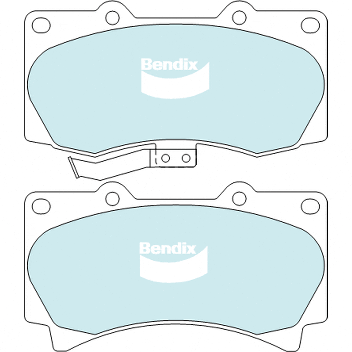 Bendix Heavy Duty Brake Pad Set Front DB2188 HD