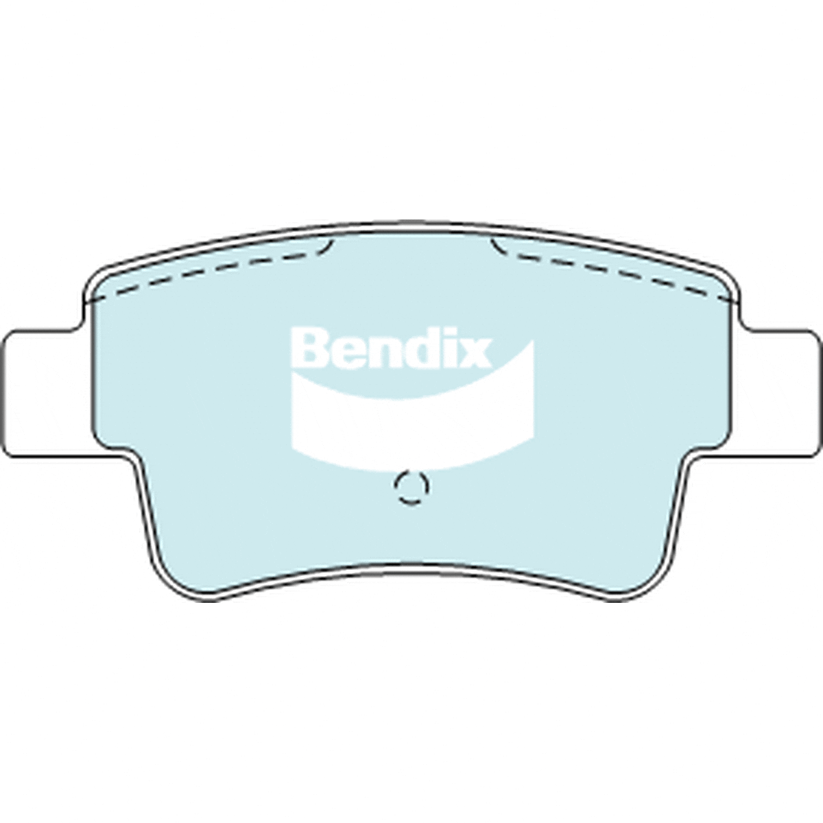 Bendix General CT Brake Pad Set Rear DB2220 GCT
