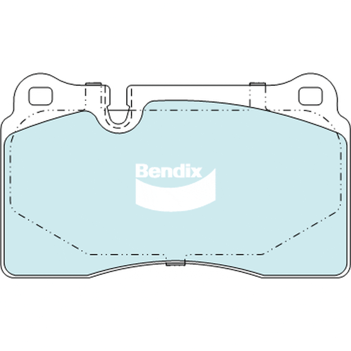 Bendix Heavy Duty Brake Pad Set Front DB2228 HD