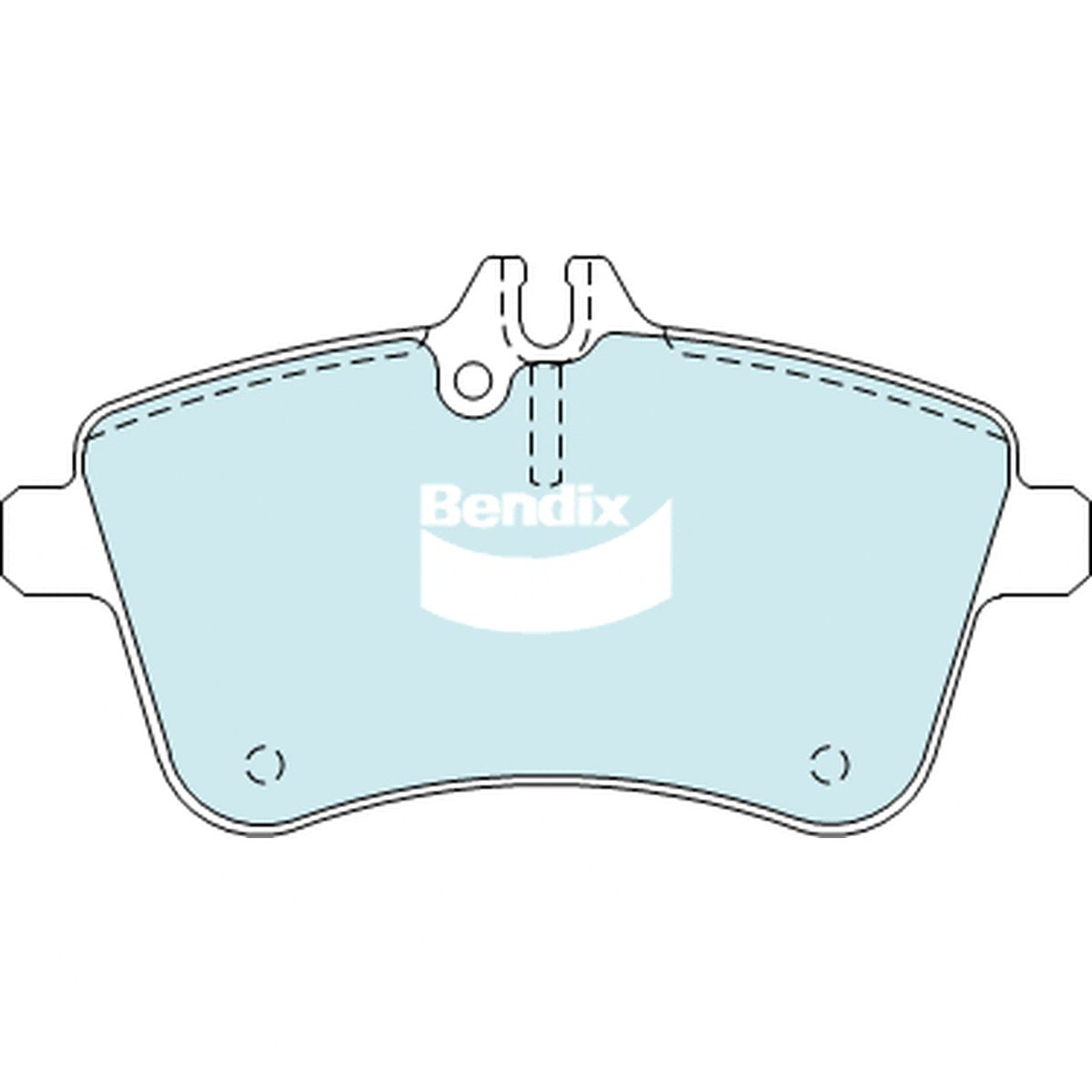 Bendix EURO Brake Pad Set Front DB2233 EURO+