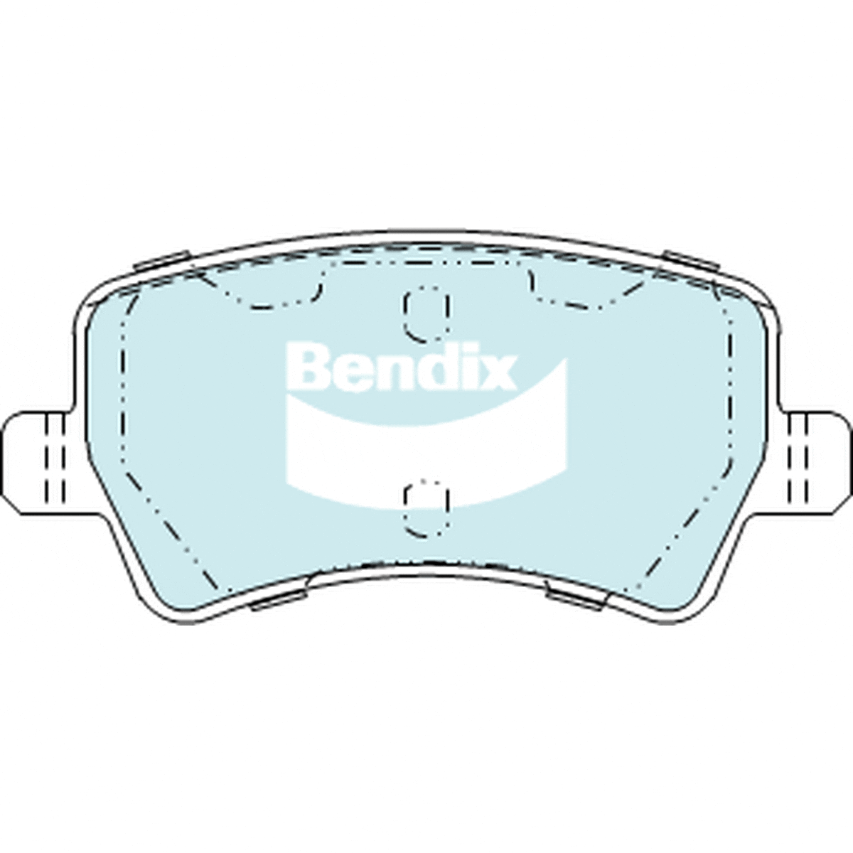 Bendix EURO Brake Pad Set Rear DB2234 EURO+