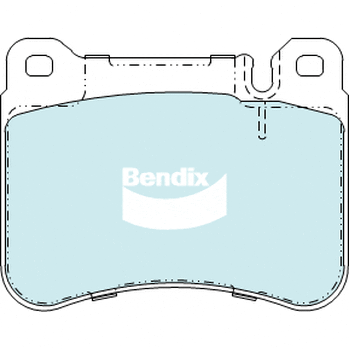 Bendix Heavy Duty Brake Pad Set Front DB2235 HD