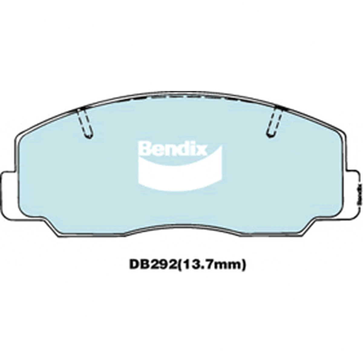 Bendix 4x4 Brake Pad Set Front DB292 -4WD