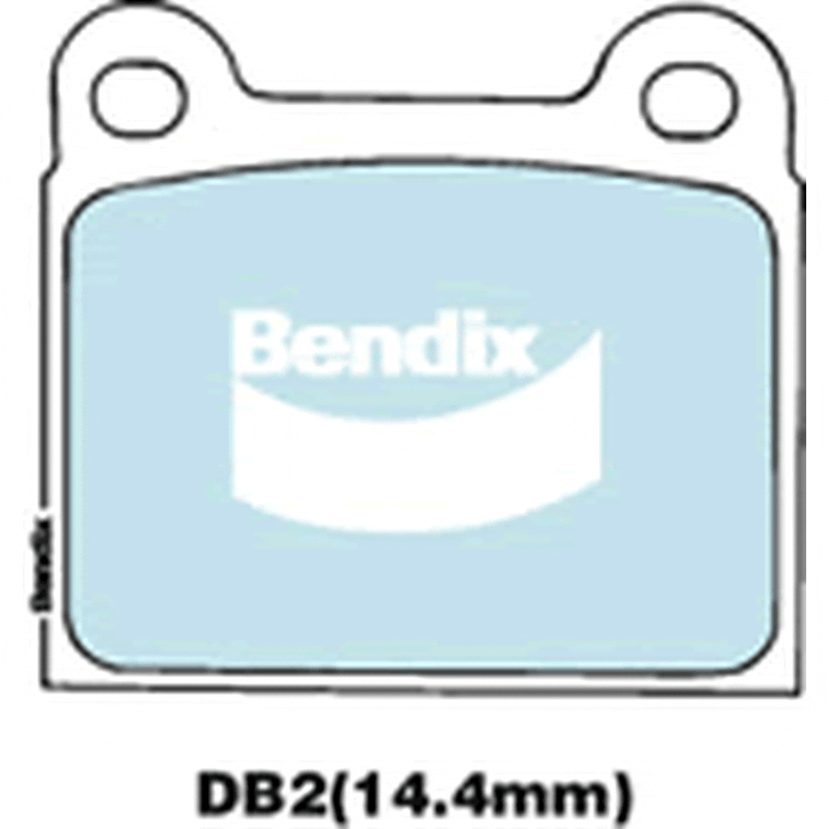 Bendix EURO Brake Pad Set Rear DB2 EURO+