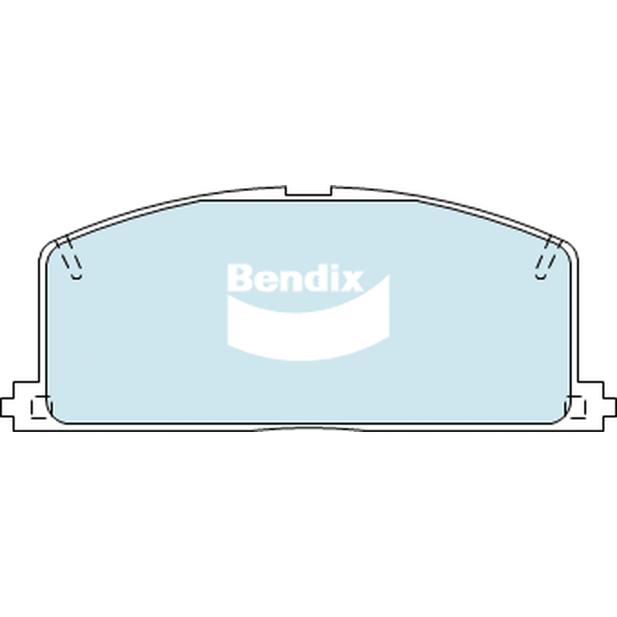 Bendix Heavy Duty Brake Pad Set Front DB308 HD
