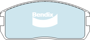 Bendix General CT Brake Pad Set Front DB357 GCT