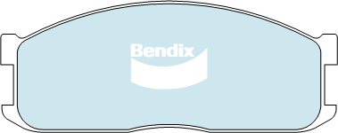 Bendix 4x4 Brake Pad Set Front DB388 -4WD