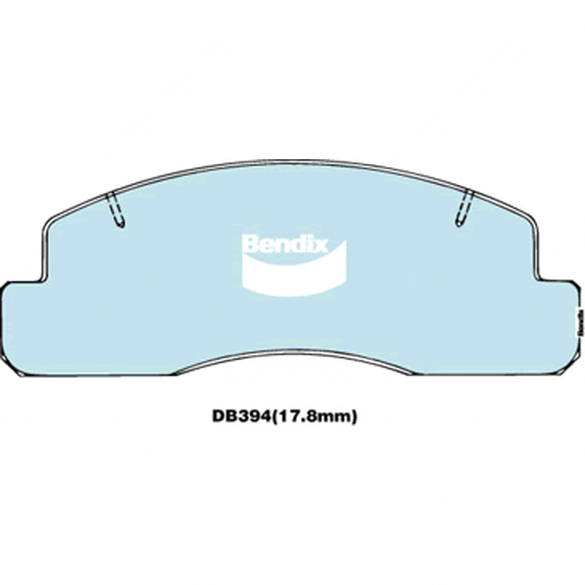 Bendix Heavy Duty Brake Pad Set Front DB394 HD