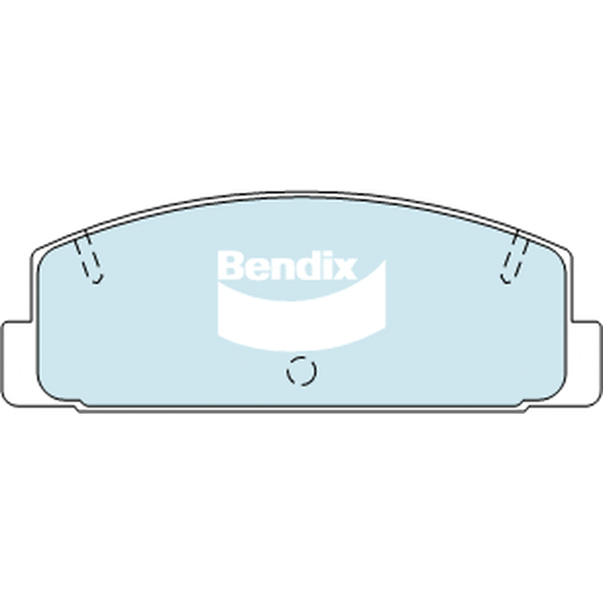 Bendix Protrans Brake Pad Set Rear DB417 PR