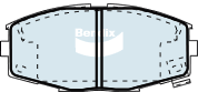 Bendix General CT Brake Pad Set Front DB431 GCT
