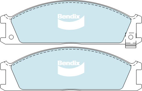 Bendix Heavy Duty Brake Pad Set Front DB438 HD