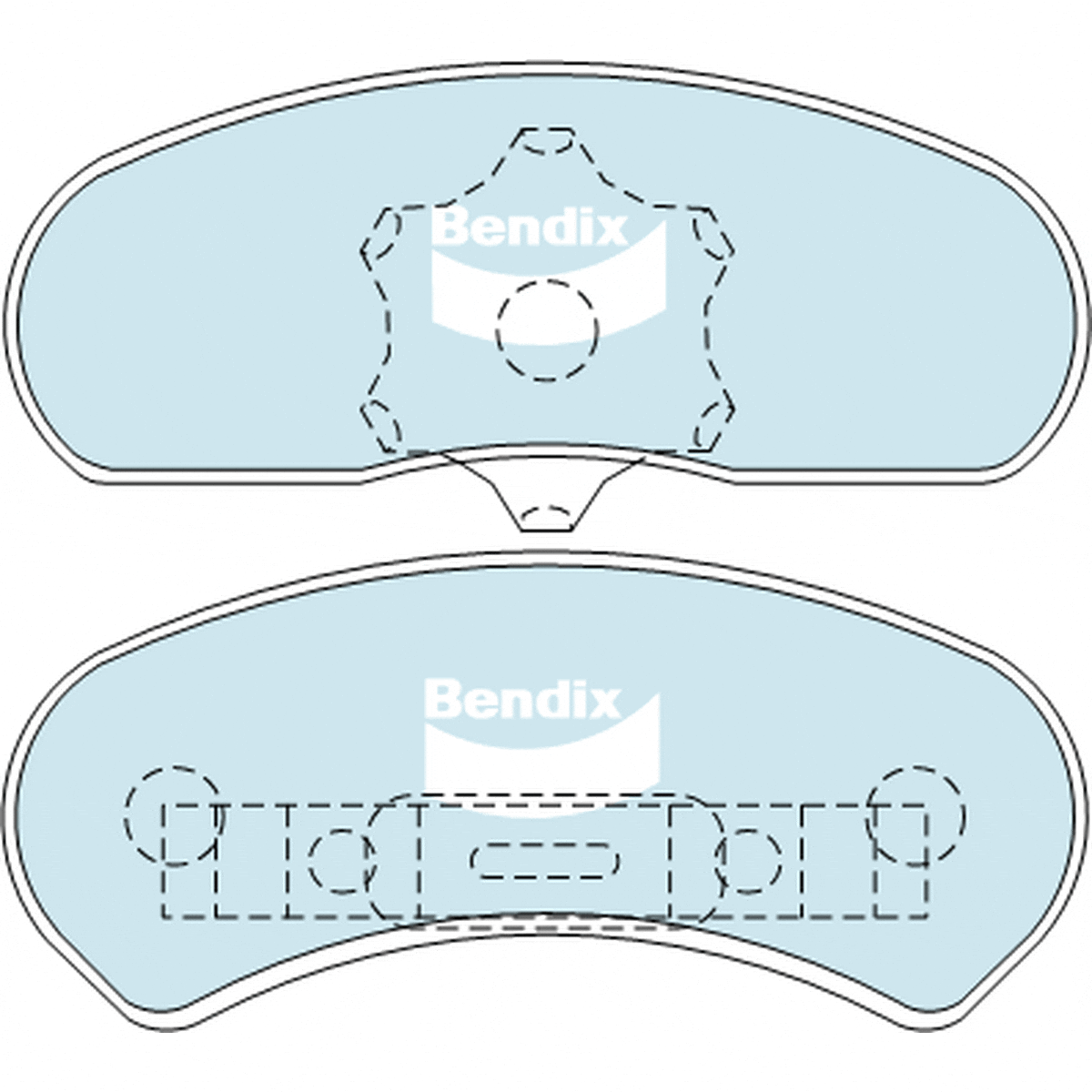 Bendix Ultimate Brake Pad Set Front DB6 ULT