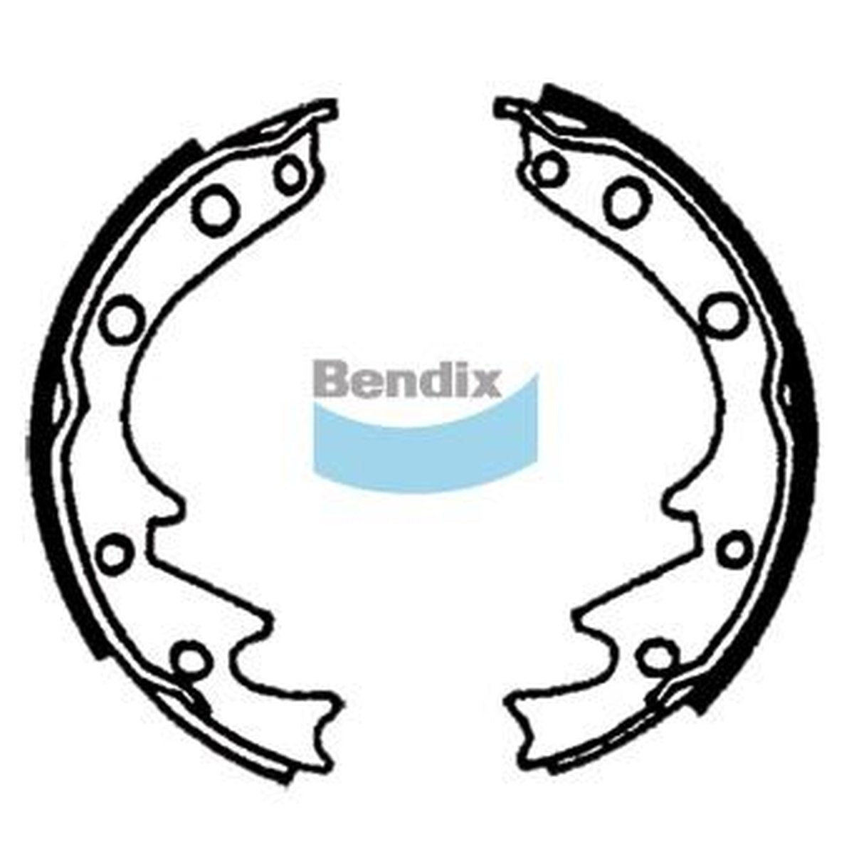 Bendix Brake Shoe Set BS1263
