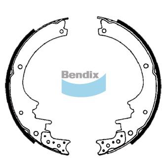 Bendix Brake Shoe Set BS1404