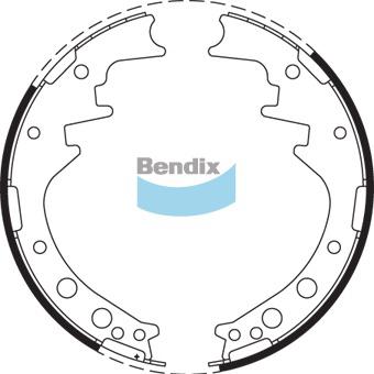 Bendix Brake Shoe Set BS1405