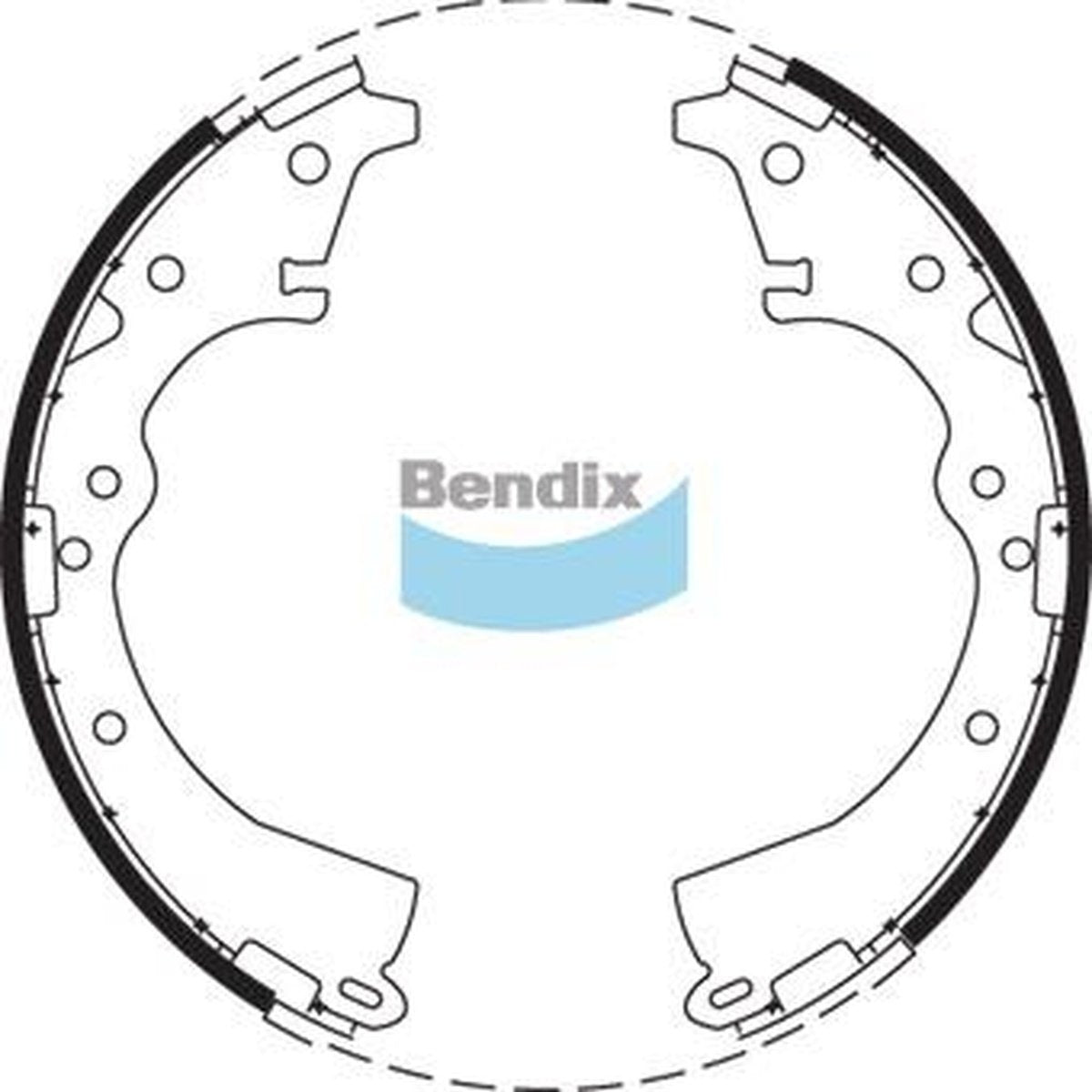 Bendix Brake Shoe Set BS1492