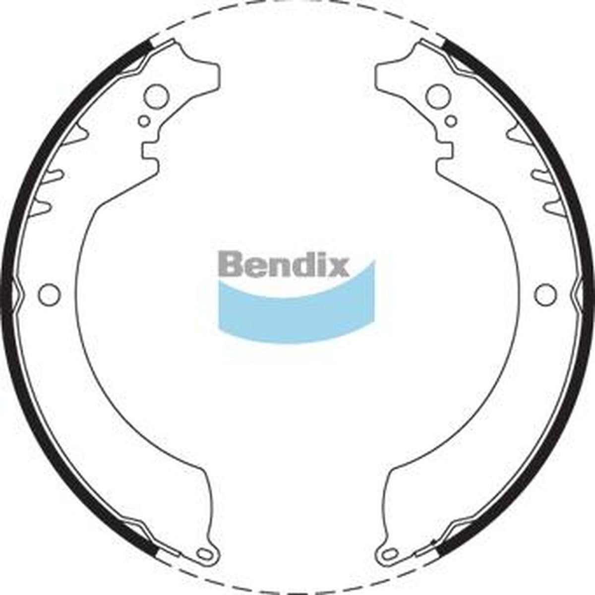 Bendix Brake Shoe Set BS1607