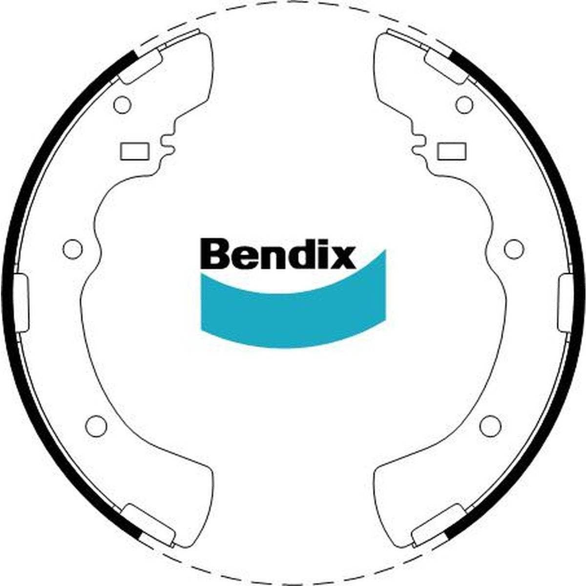 Bendix Brake Shoe Set BS1653