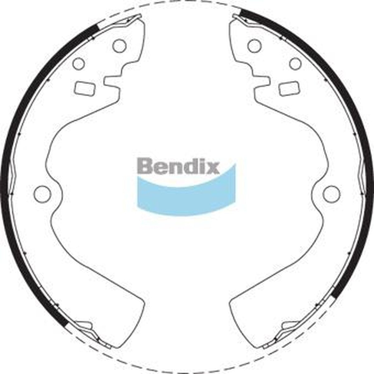Bendix Brake Shoe Set BS1656