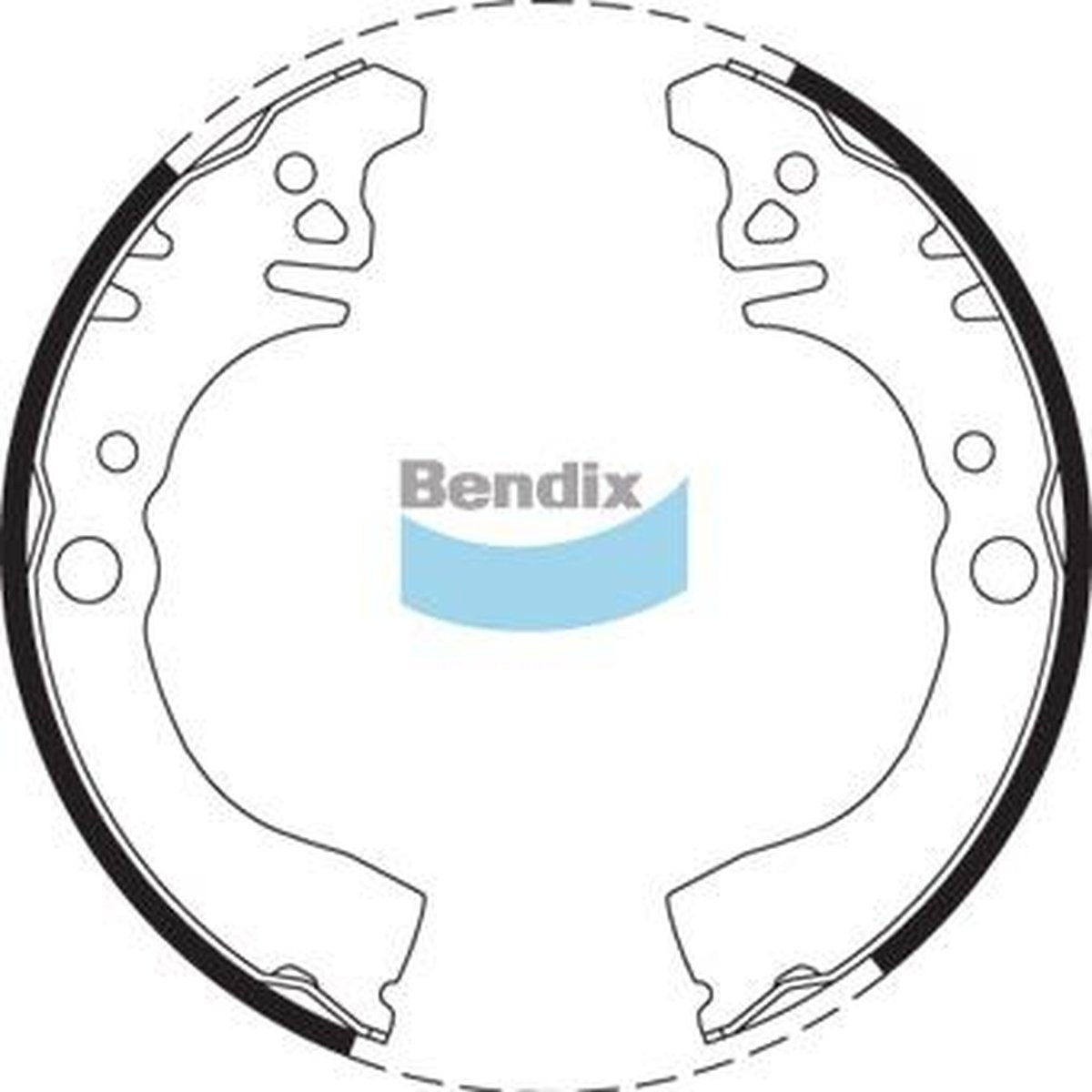 Bendix Brake Shoe Set BS1658