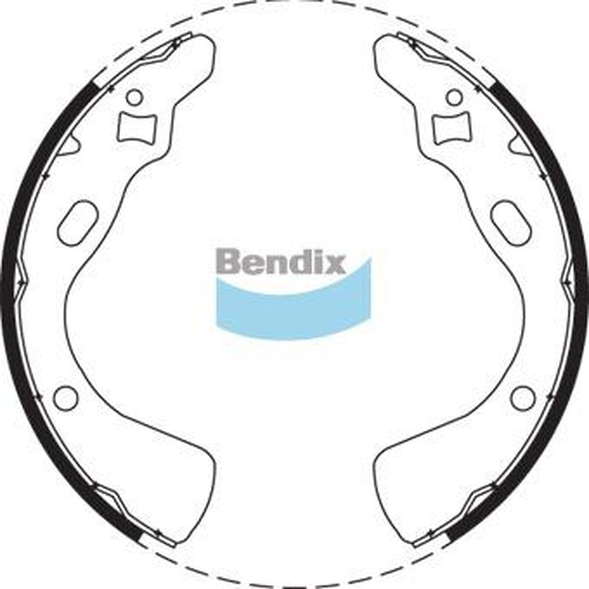 Bendix Brake Shoe Set BS1664