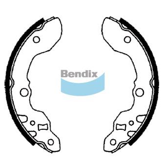 Bendix Brake Shoe Set BS1691