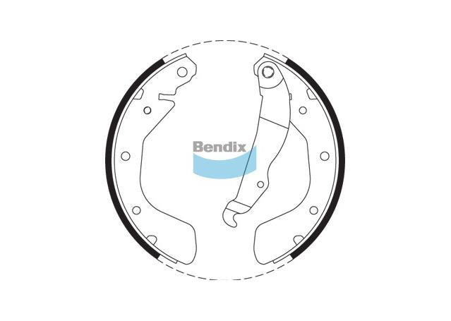 Bendix Brake Shoe Set BS1705