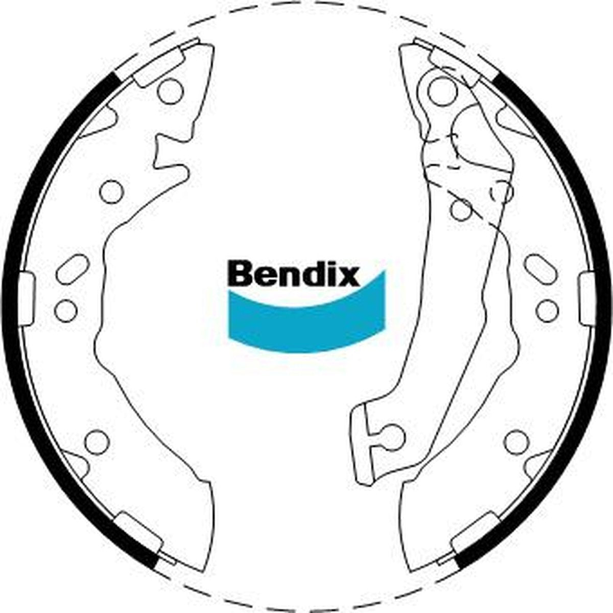 Bendix Brake Shoe Set BS1739