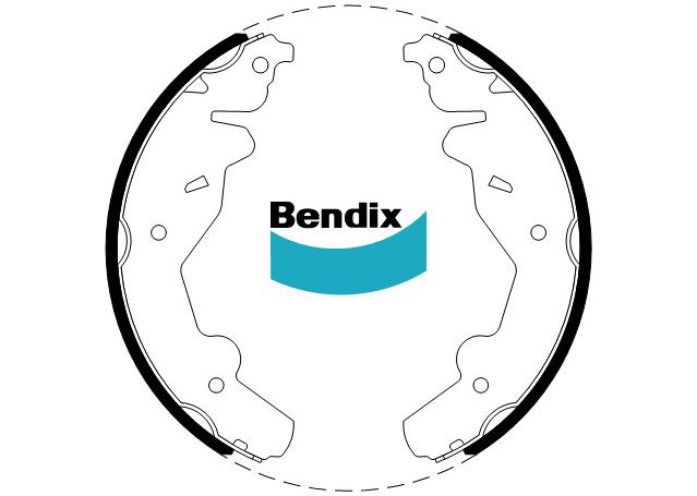 Bendix Brake Shoe Set BS1754