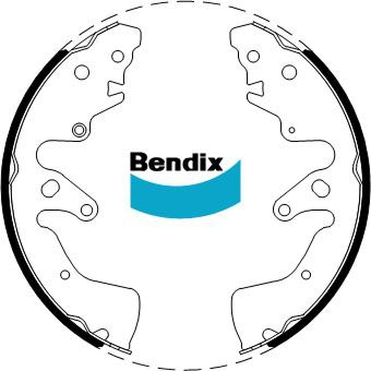 Bendix Brake Shoe Set BS1861