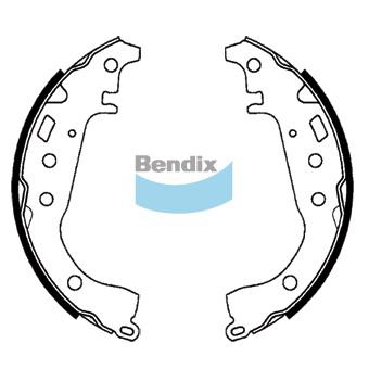 Bendix Brake Shoe Set BS5004