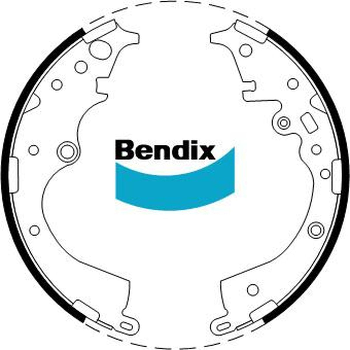 Bendix Brake Shoe Set BS5007