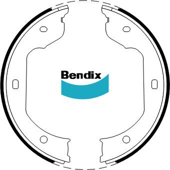 Bendix Brake Shoe Set BS5099