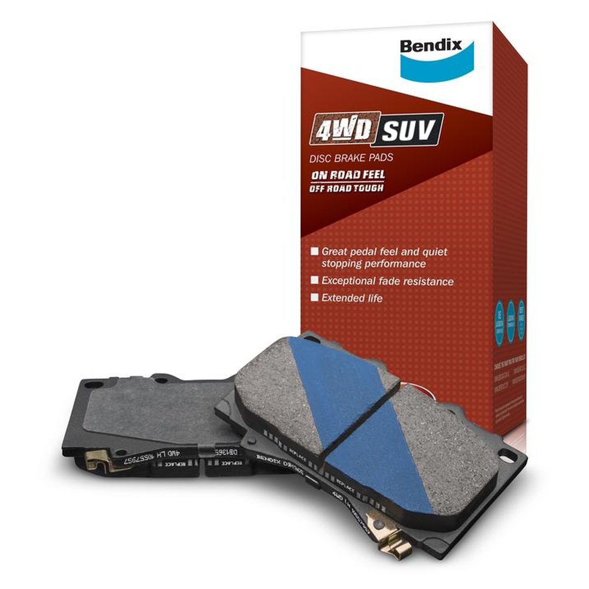 Bendix 4x4 Brake Pad Set Front DB1450 -4WD