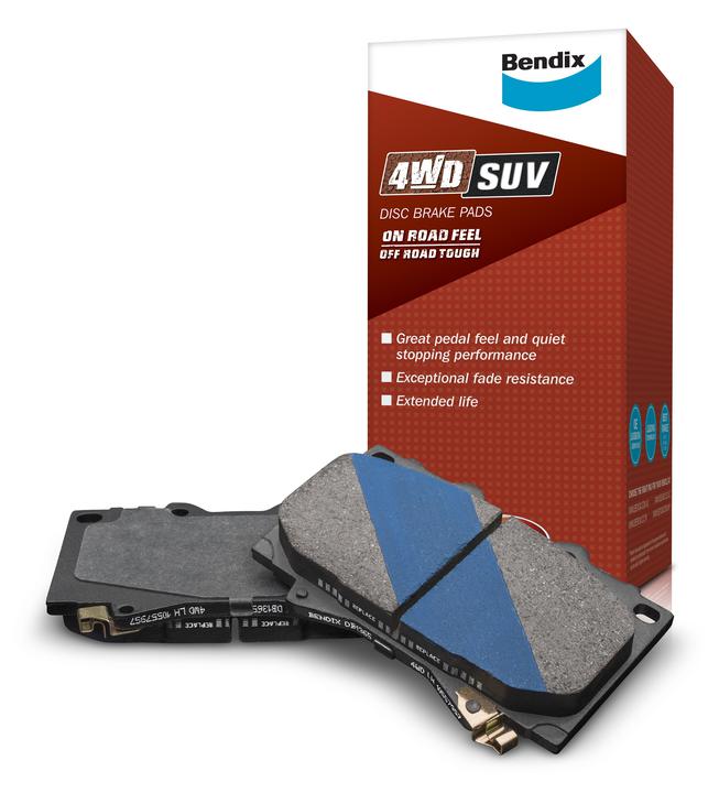 Bendix 4x4 Brake Pad Set Front DB2396 -4WD