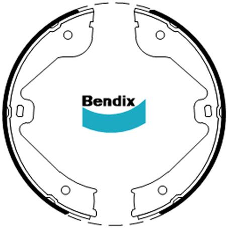 Bendix Brake Shoe Set BS5094
