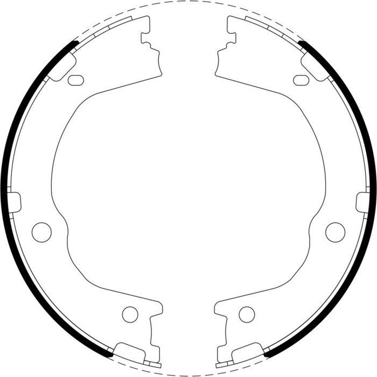 Bendix Brake Shoe Set BS5260