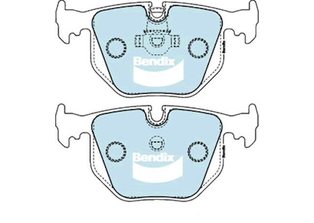 Bendix General CT Brake Pad Set Front DB1397 GCT