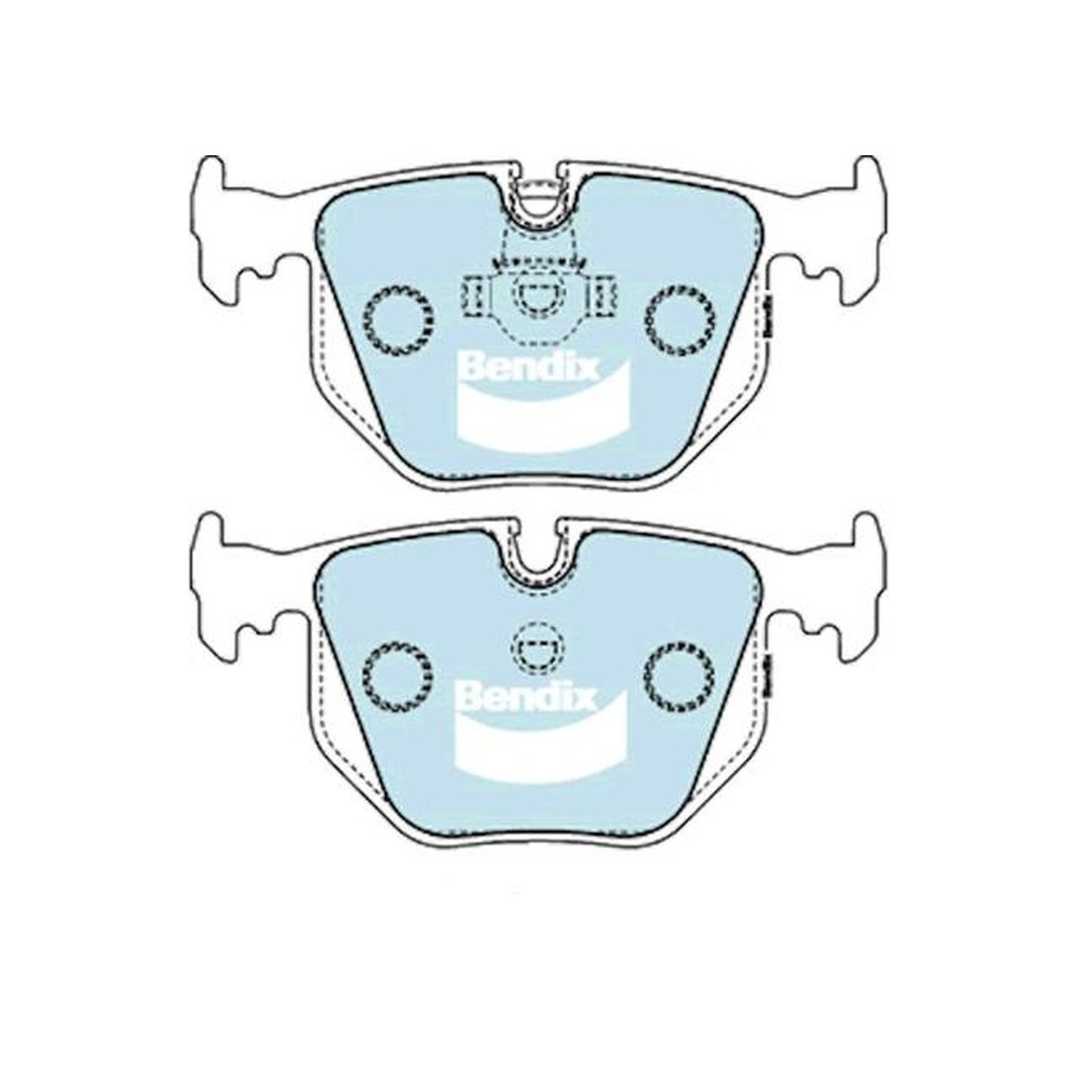 Bendix Ultimate+ Brake Pad Set Front DB1397 ULTPLUS
