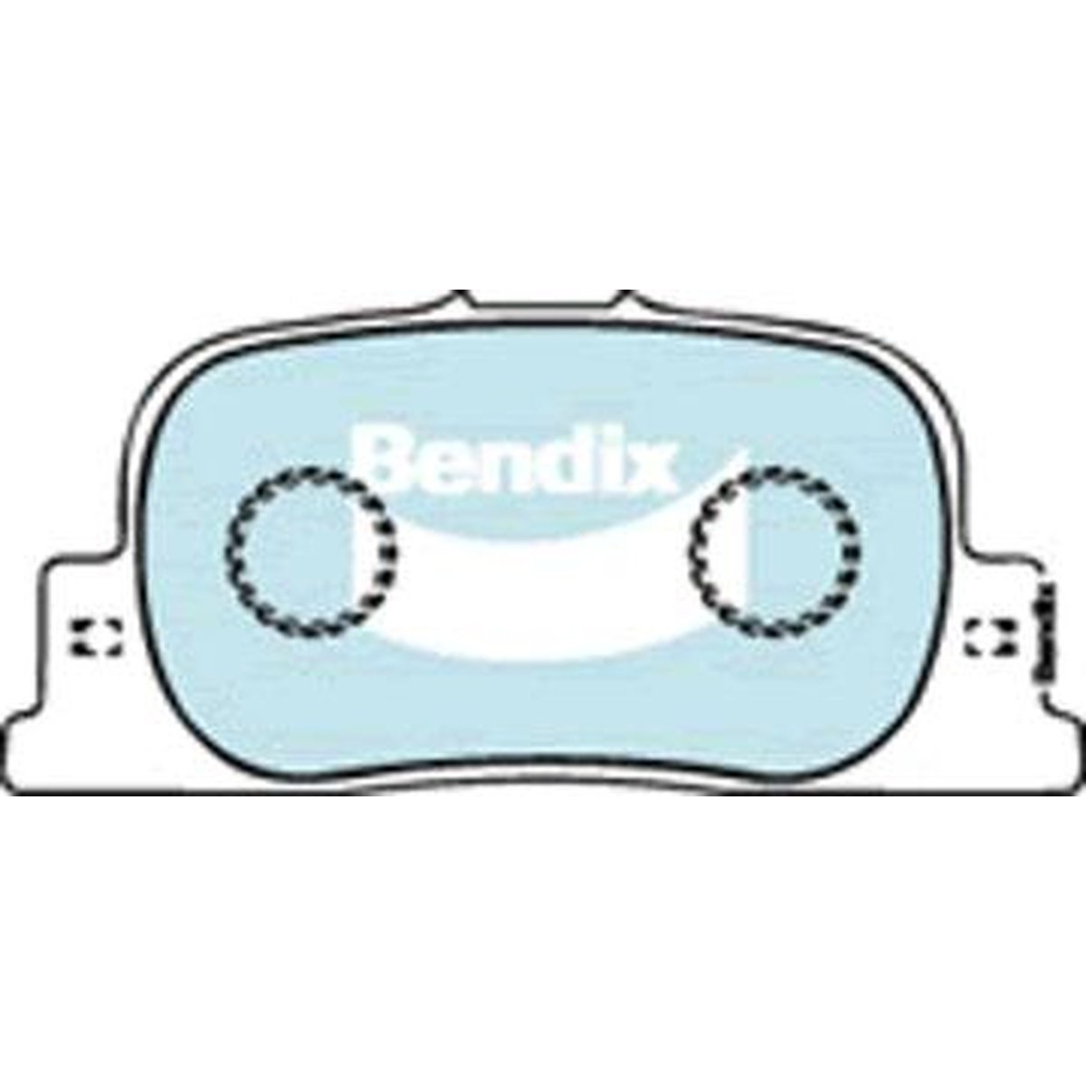 Bendix EV Hybrid Brake Pad Rear SET DB1434  EV