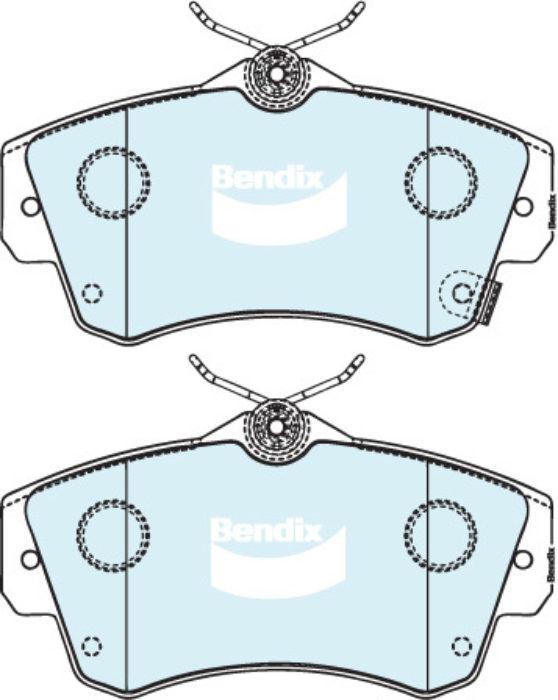 Bendix Heavy Duty Brake Pad Set Front DB1442 HD