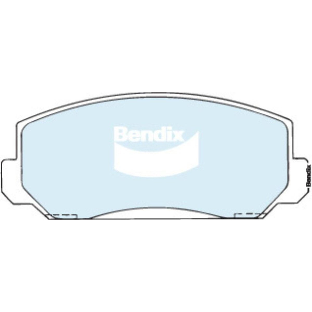 Bendix General CT Brake Pad Set Front DB152 GCT