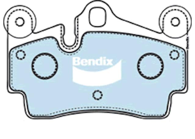 Bendix Ultimate+ Brake Pad Set Front DB1677 ULTPLUS